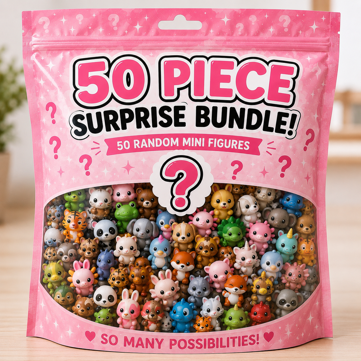50 piece mini figure surprise bundle