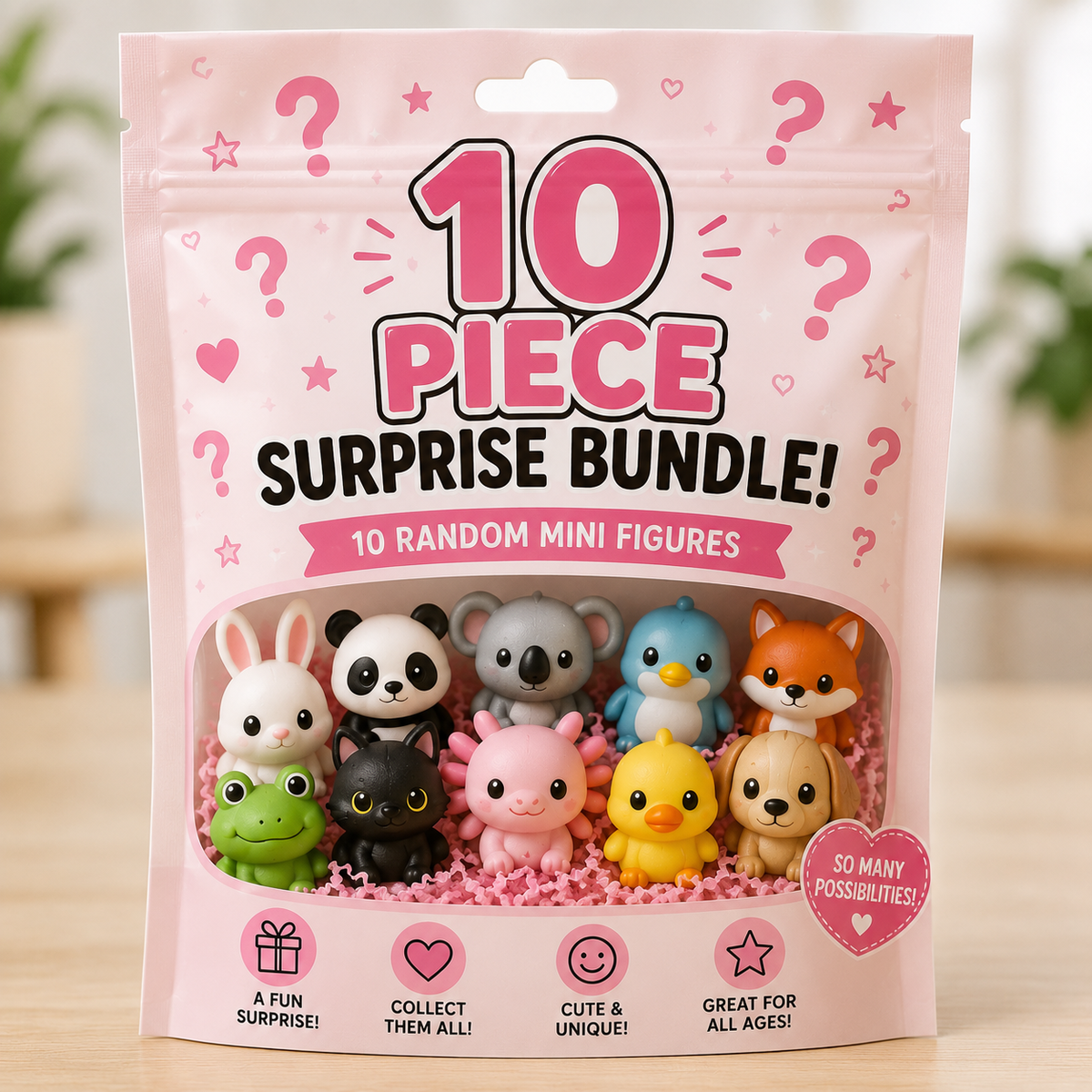 10 piece mini figure surprise bundle