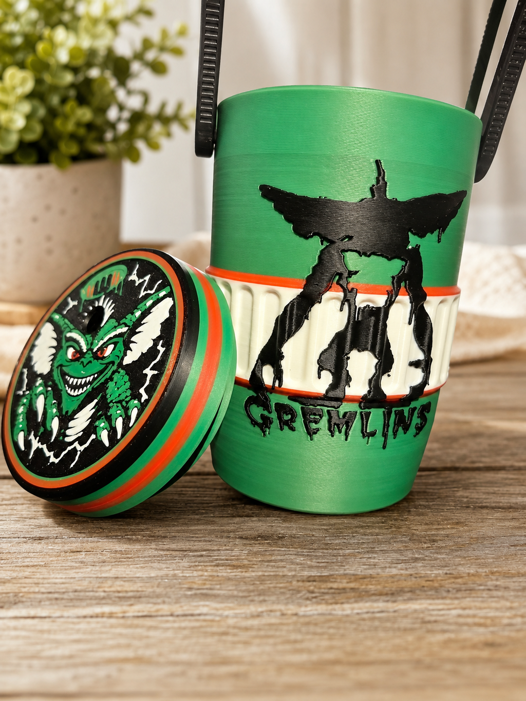 Gremlins inspired can Koozie