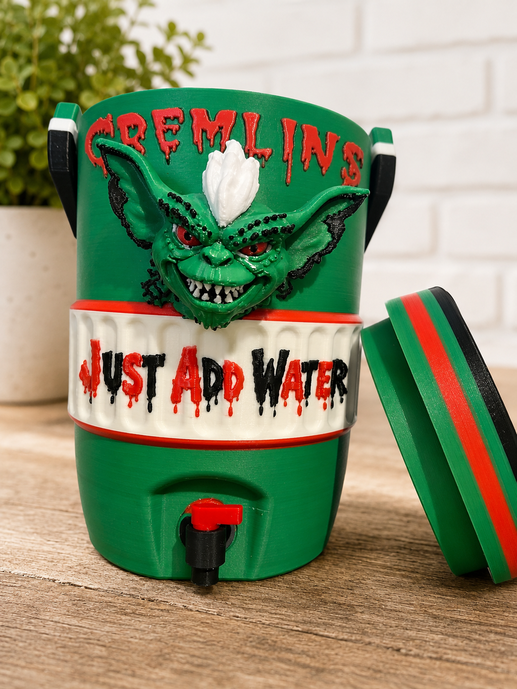 Gremlins inspired can Koozie