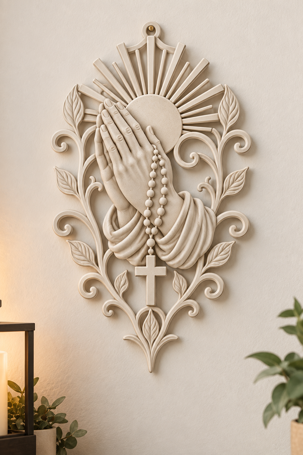 Radiant Prayer Wall Decor