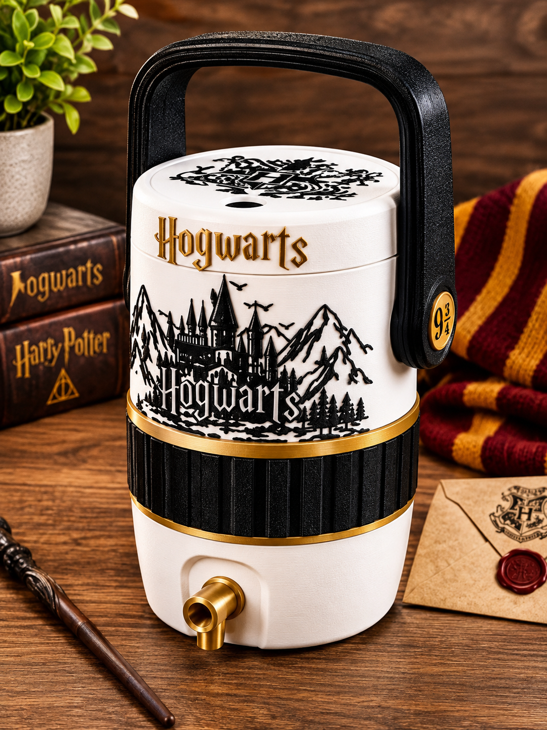 Hogwarts can koozie