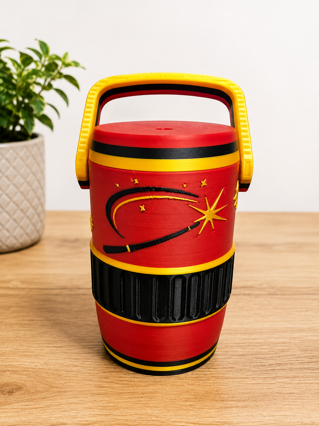 Gryffindor inspired can koozie